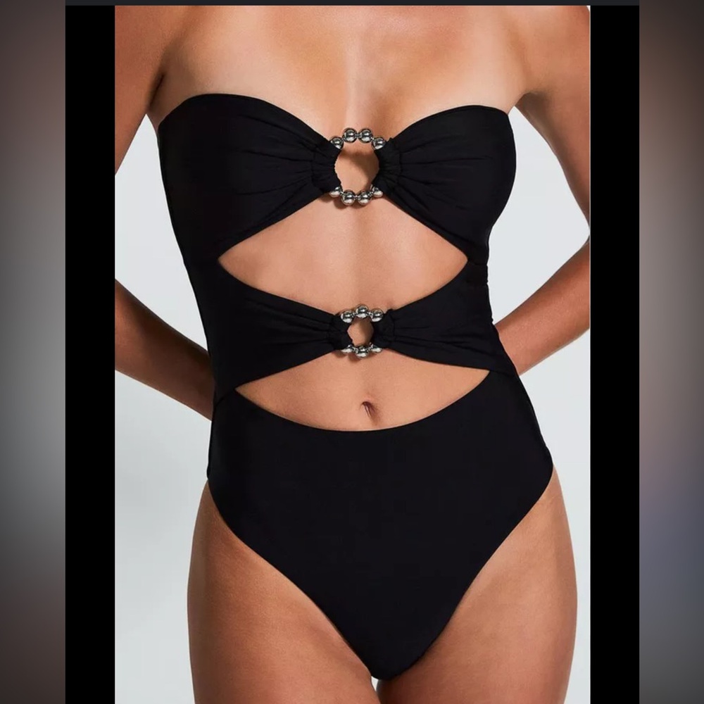 Black Devon Windsor Swimsuit